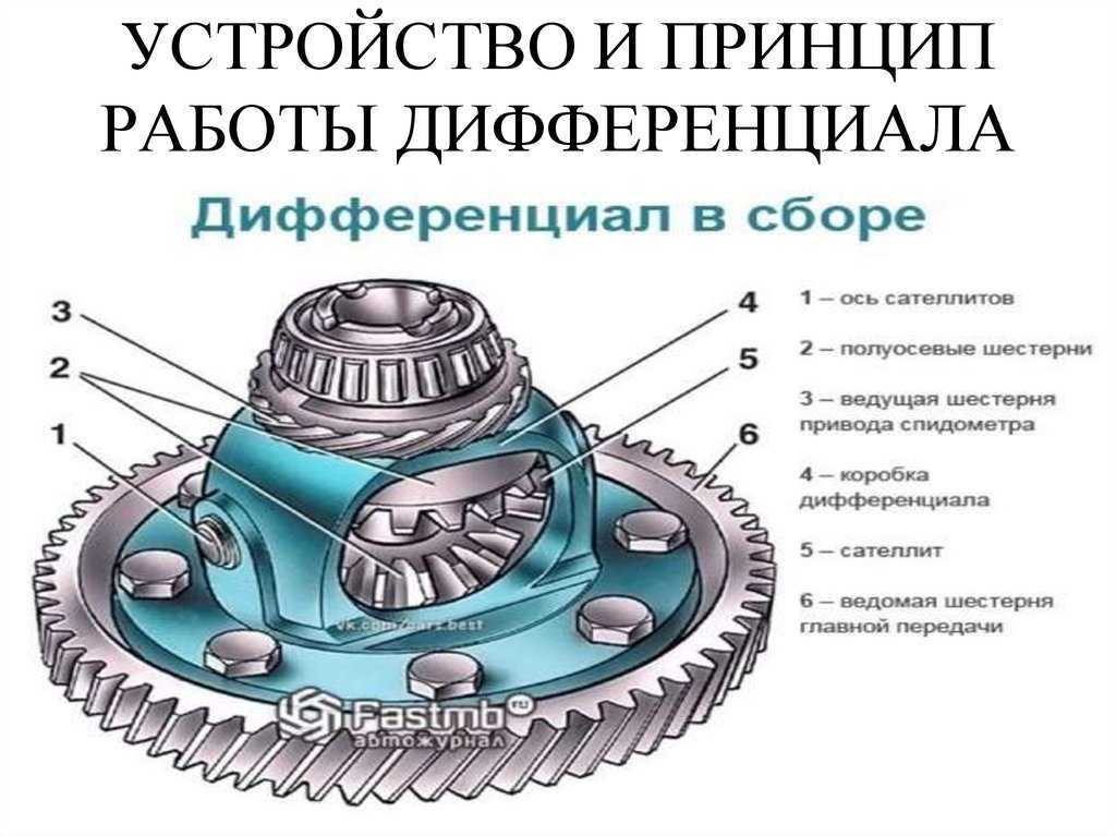 ᐉ дифференциал. назначение и основные типы