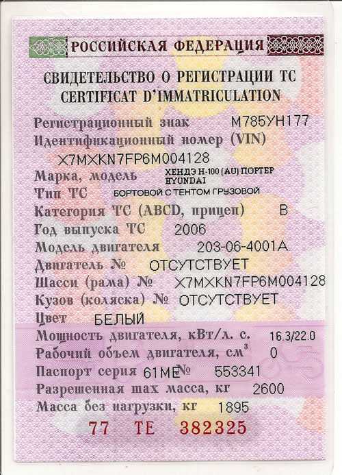 Ошибка в свидетельстве о регистрации транспортного средства в 2020 году - что делать, в марке авто