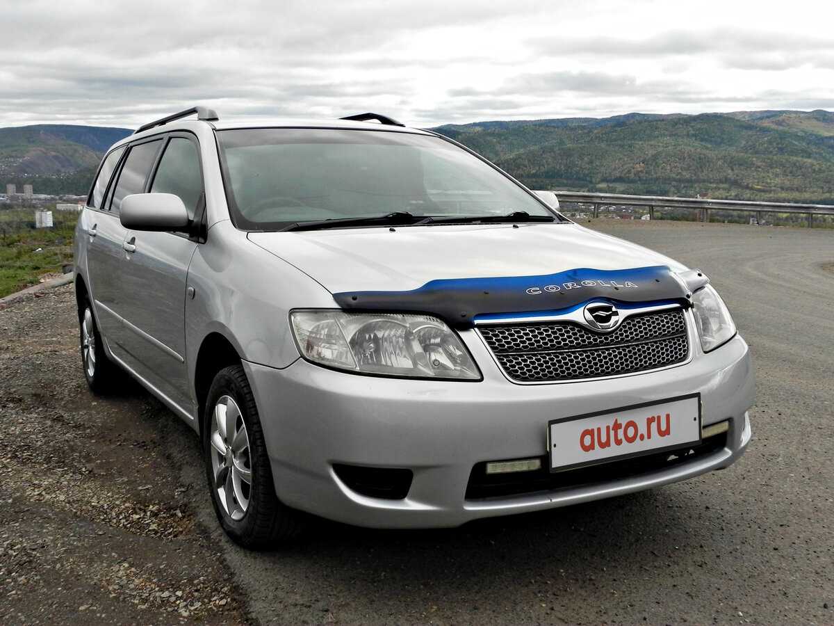 Toyota corolla fielder 1.5 (c 2004 по 2007) — технические характеристики автомобиля