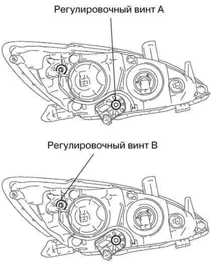 Схема подключения фар тойота королла 100