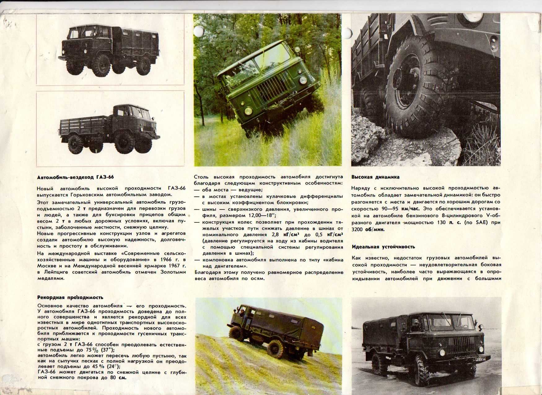 Расход топлива: газ-66