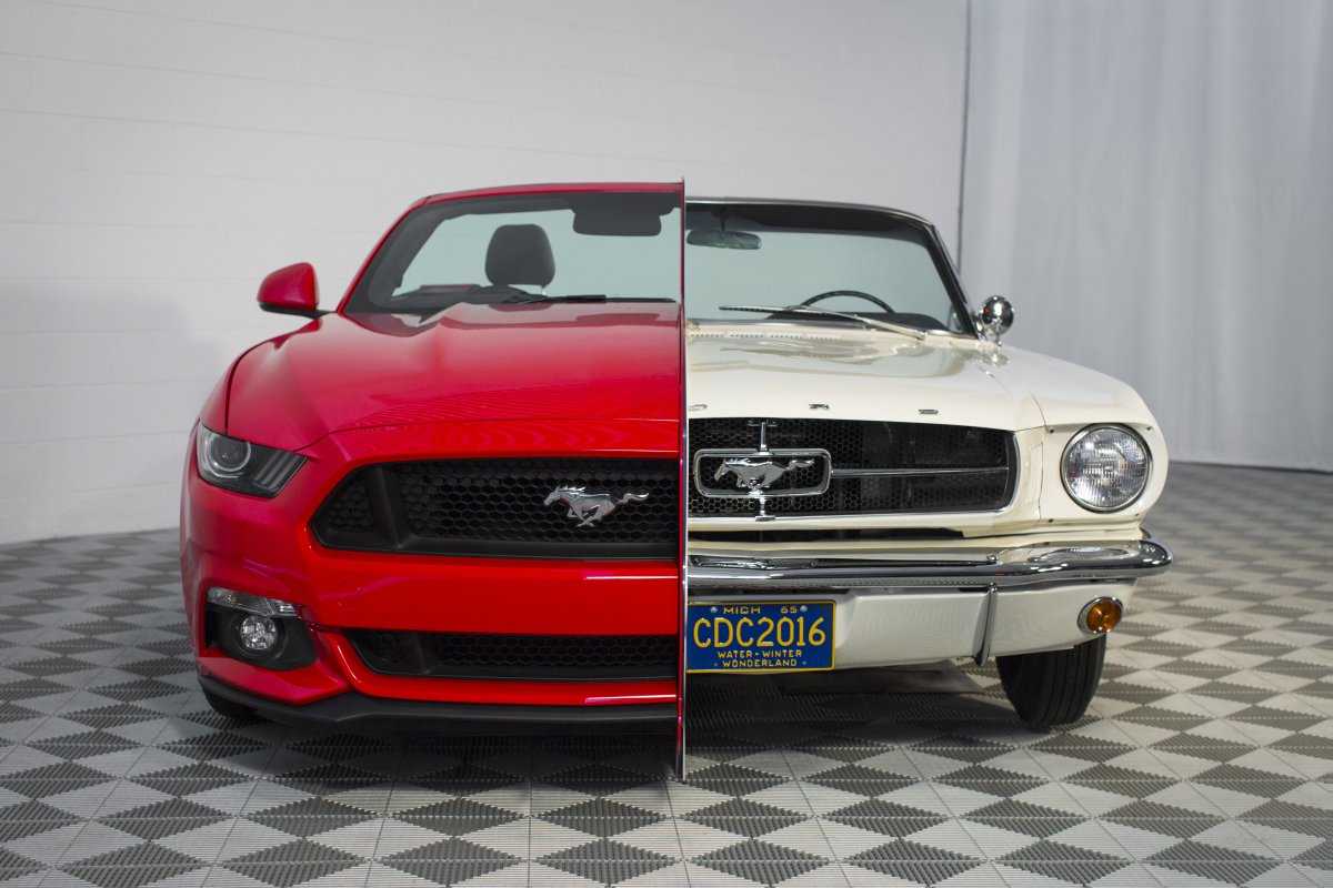 Ford mustang: скачущий по прериям