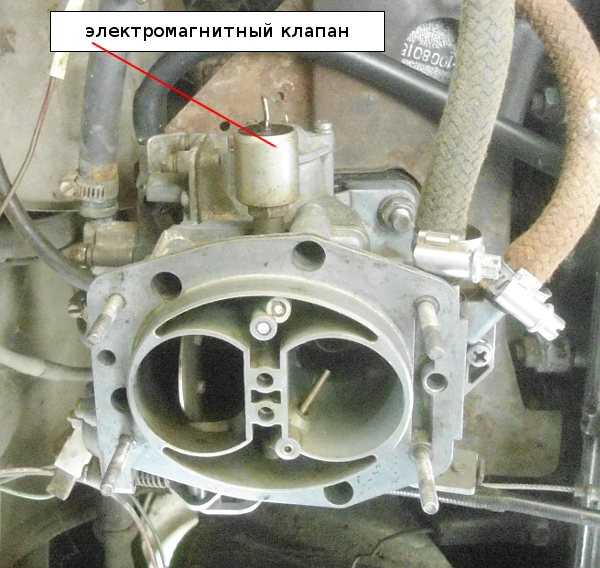 Экономайзер принудительного холостого хода (эпхх) карбюратора солекс 2108, 21081, 21083