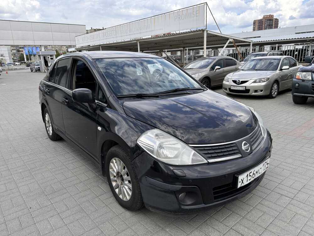 Nissan tiida с 2007 года - проверка колес