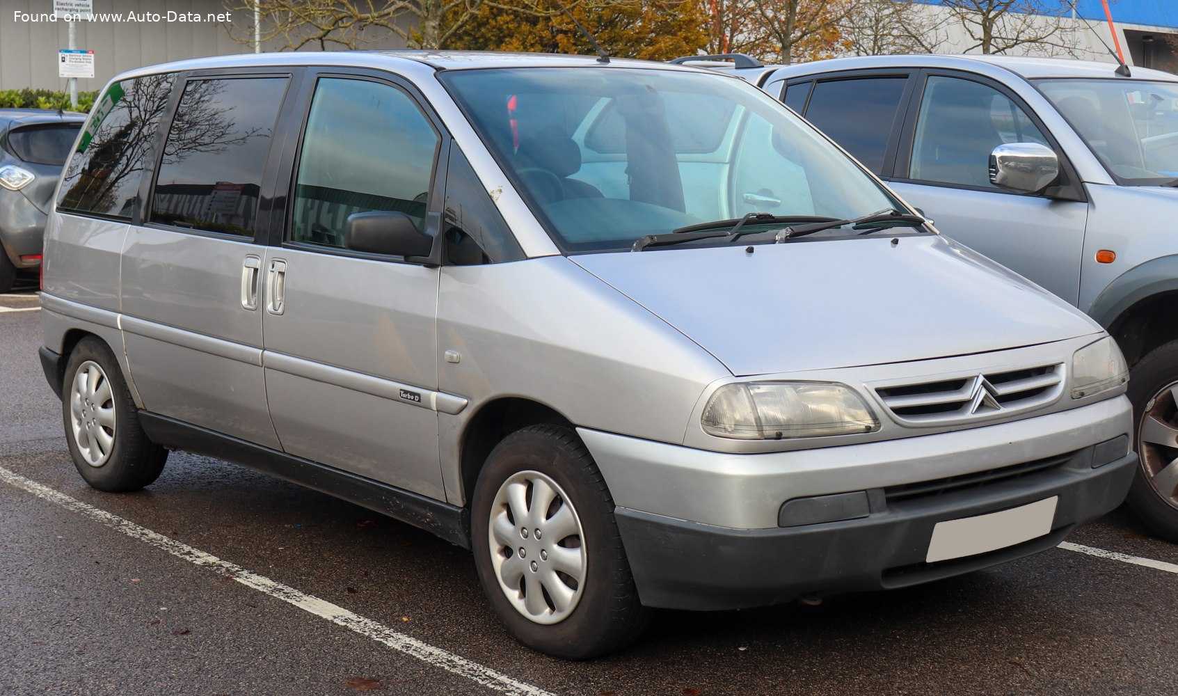 Модификации citroen evasion