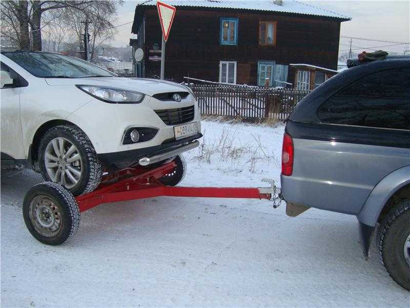 Как правильно буксировать автомобиль