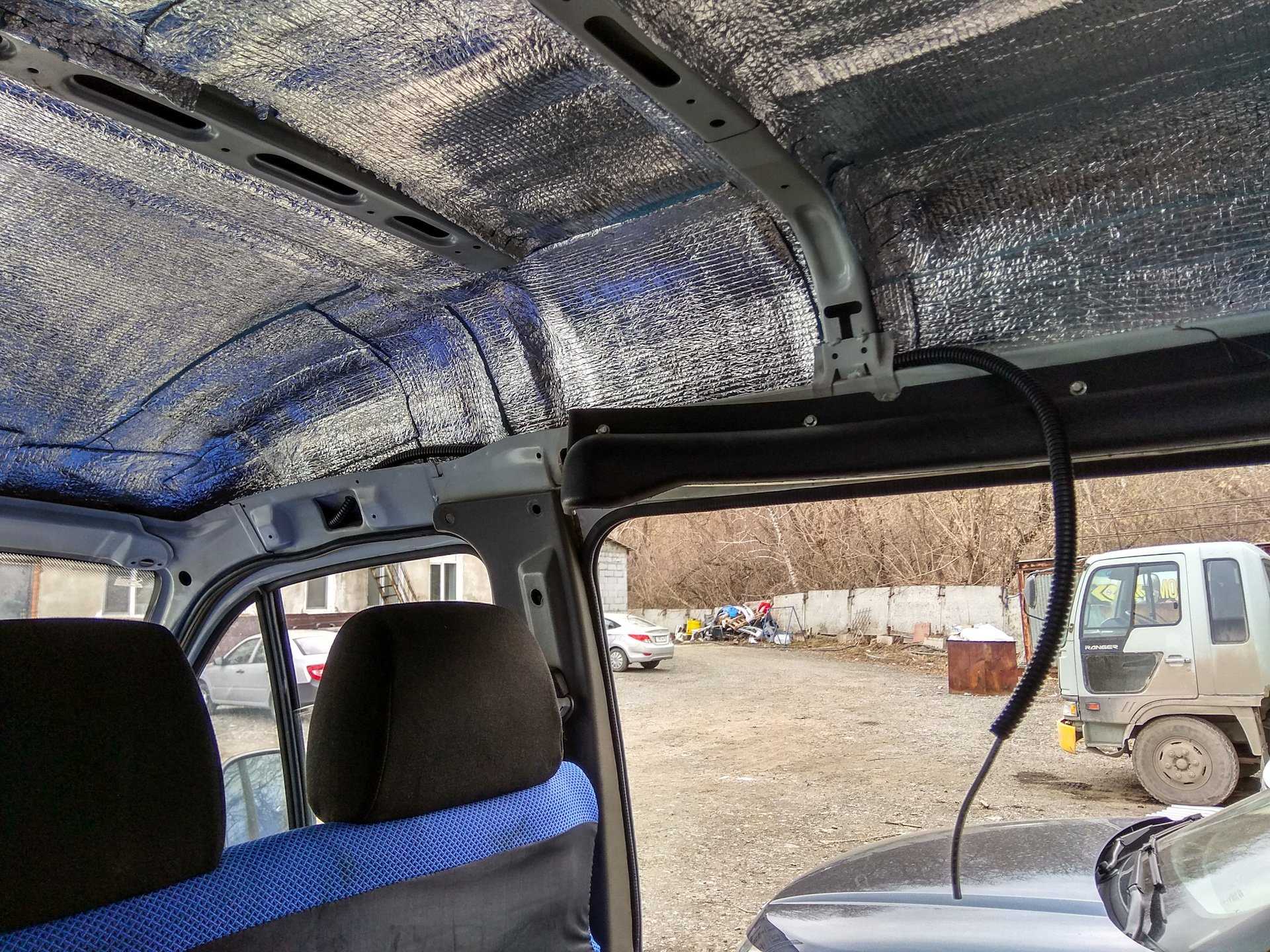 Как утеплить газель?