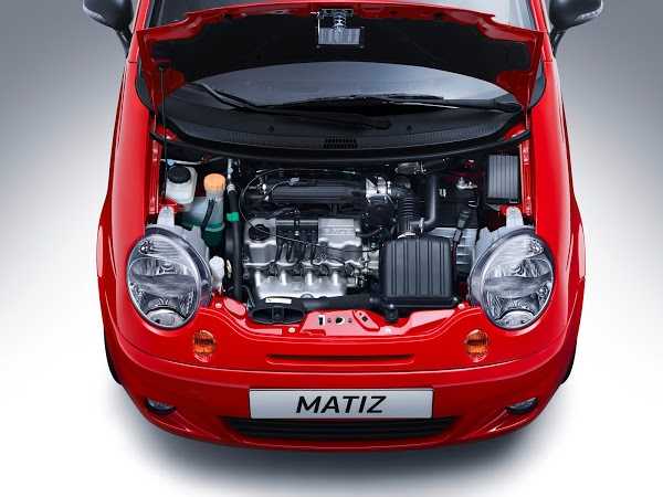 Daewoo matiz двигатель. техническая характеристика daewoo matiz 0,8, замена изношенных деталей
