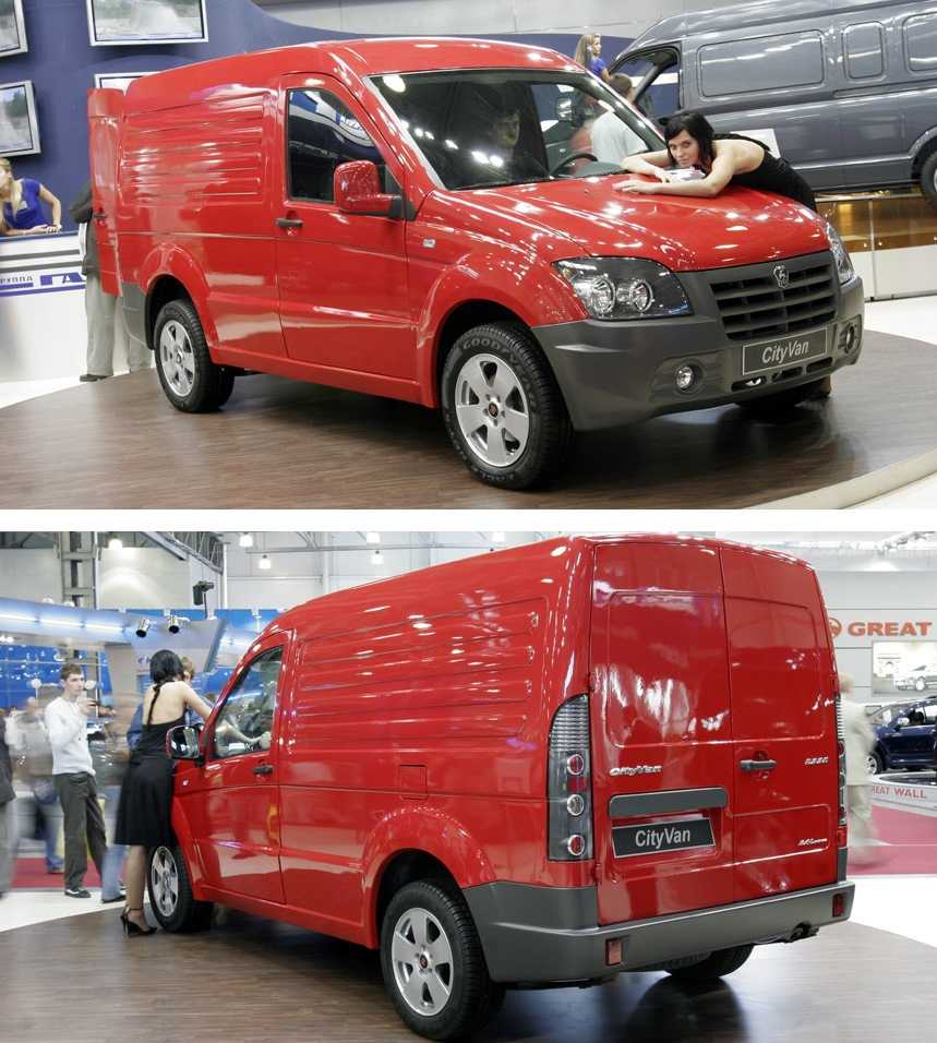 Газ 2332 cityvan опытный (2006) - энциклопедия концептуальных автомобилей