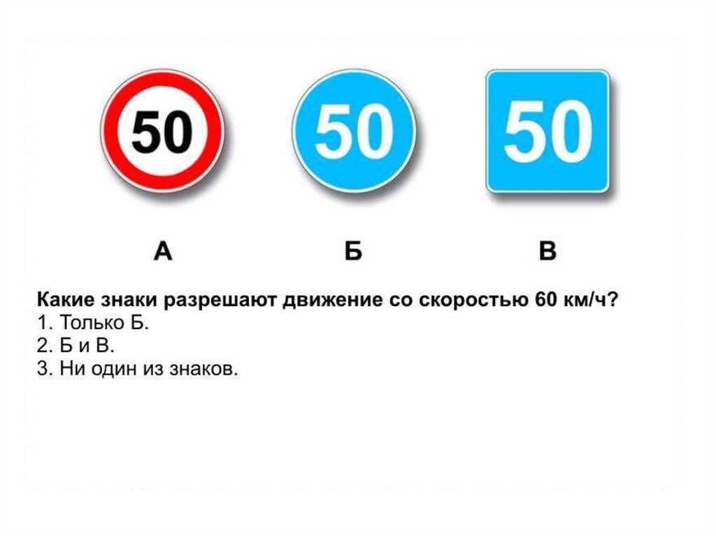 Знак ограничение минимальной скорости