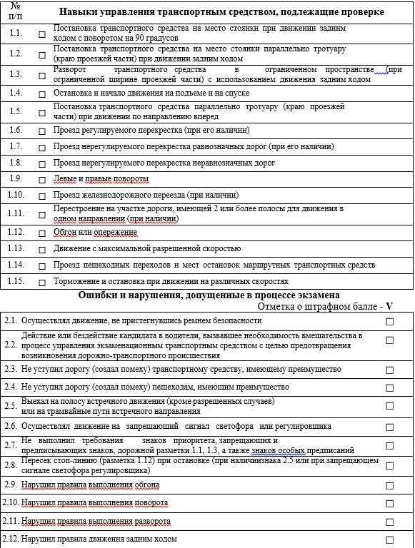 Новые правила сдачи экзамена на права в 2023 году