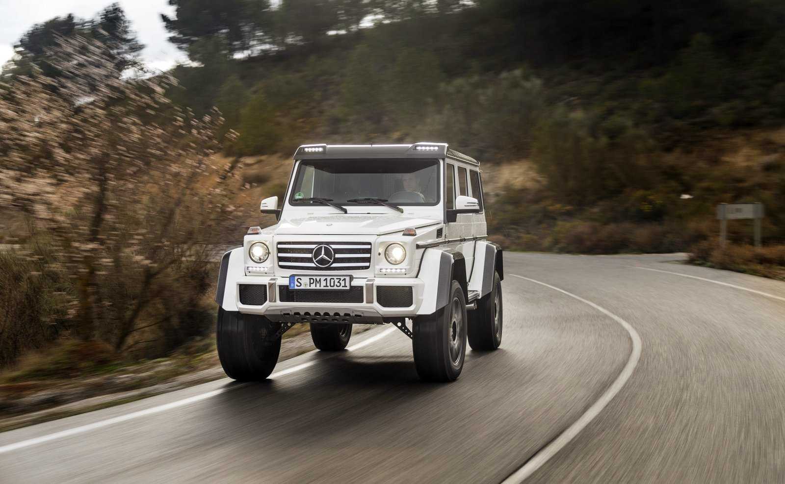 Перечень технических характеристик Mercedes-Benz G4 с фотографиями и рассмотрением всех модификаций