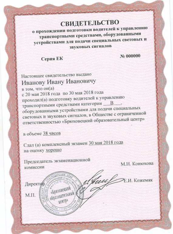 Штраф за использование спецсигналов: статья и сумма наказания, как оплачивать