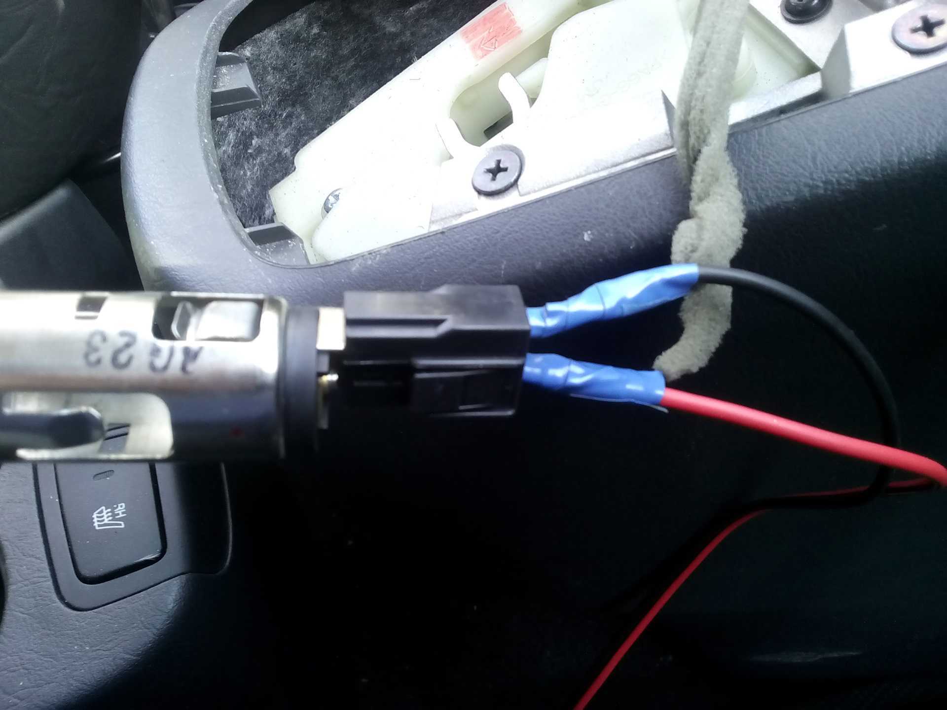 Как подключить видеорегистратор в машине без прикуривателя
