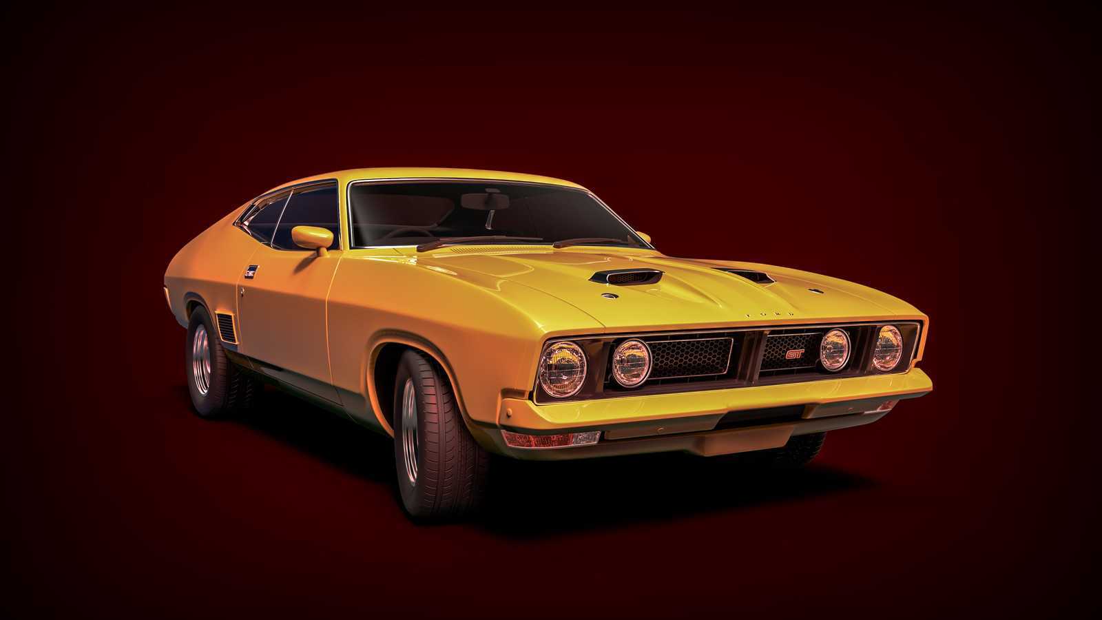 Ford falcon gt — самый мощный полицейский авто в австралии