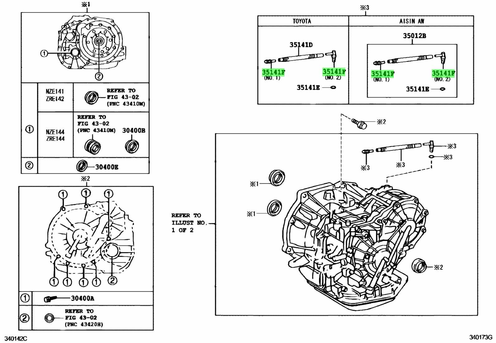 Вариатор k311 02a, k311f, k312 03a, k313, k313f: ремонт и замена масла, фильтр и ремень, переборка гидроблока (схема разборки)