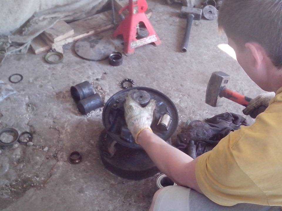 Замена передних ступичных подшипников рено меган 2