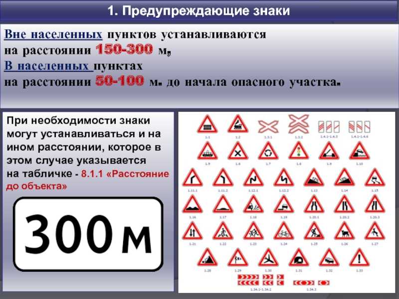 Дорожный знак стоп – 2.5 «движение без остановки запрещено»