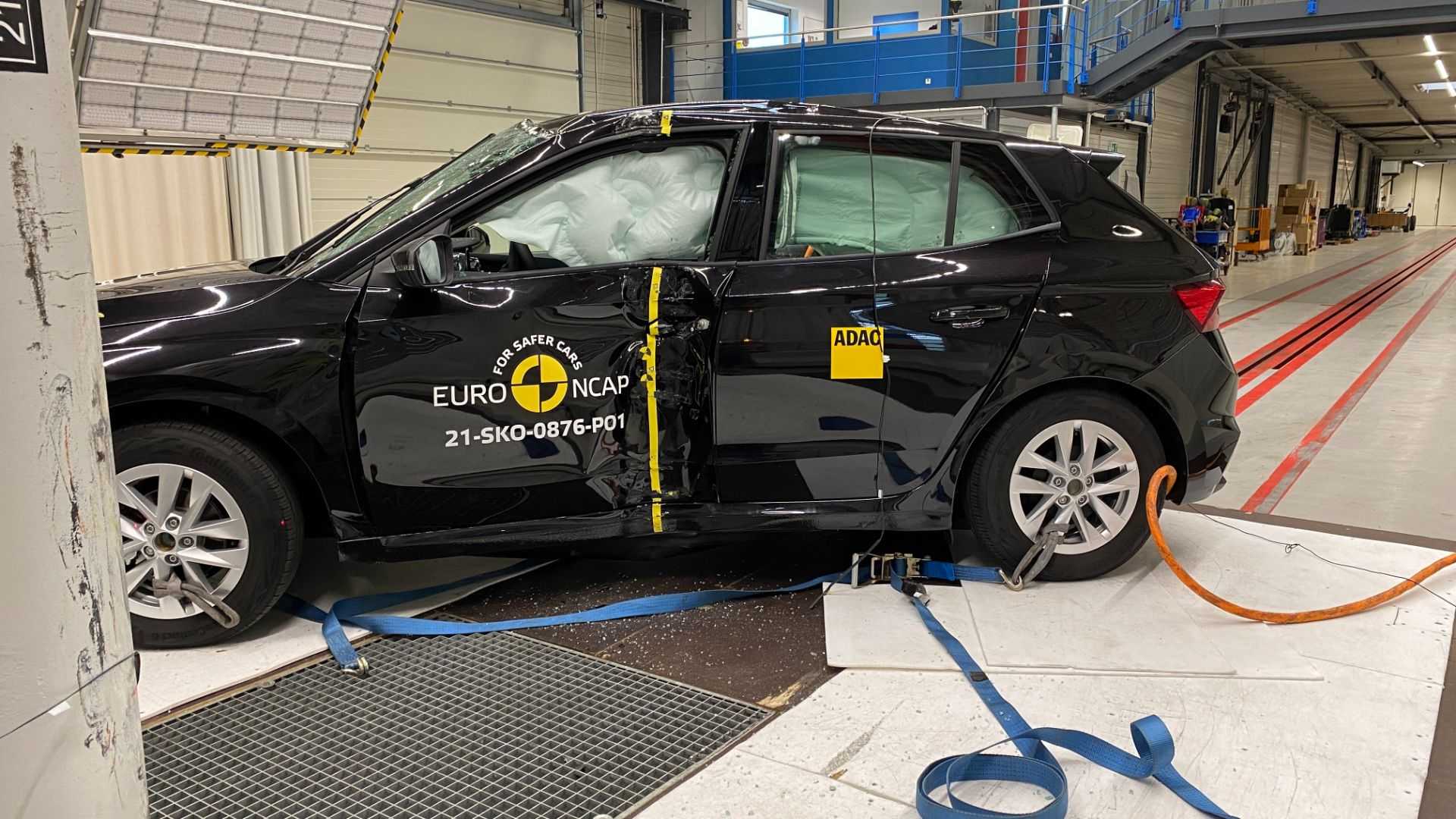 Безопасный ли skoda rapid — результаты краш-теста от euro ncap