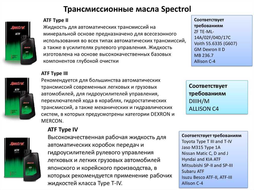 Сервисная жидкость атф декстрон (dexron): виды и типы, особенности