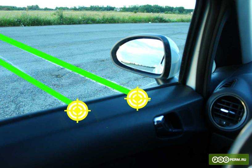 Упражнения для чувства габаритов автомобиля