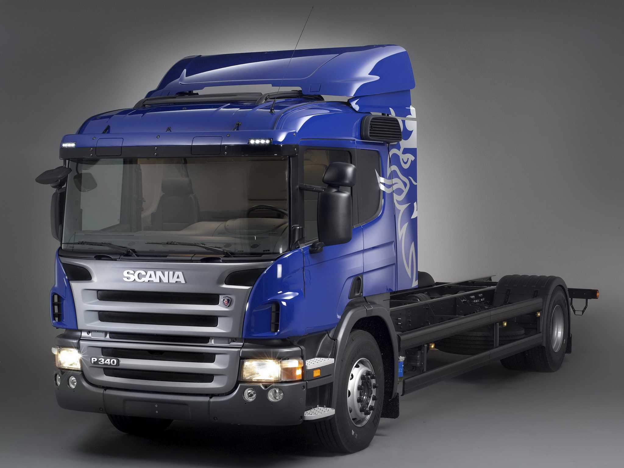 Грузовики scania: модельный ряд