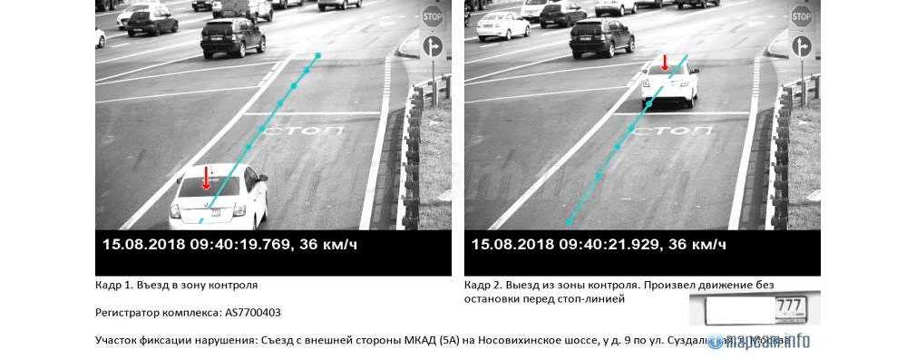 Как выполняется остановка перед стоп линией: штрафы за нарушение