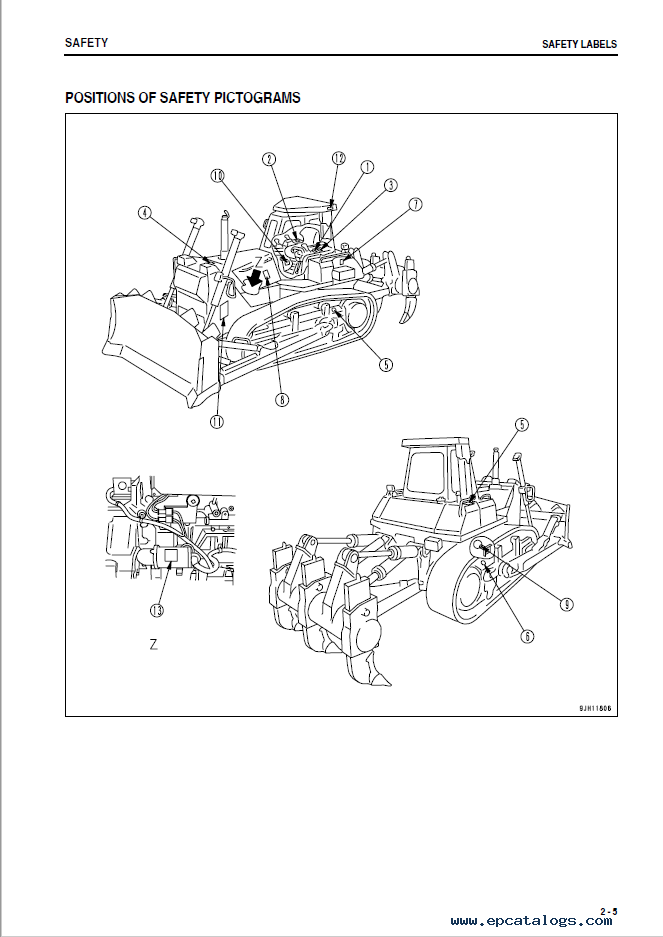 Бульдозер komatsu d355a технические характеристики - спецтехника