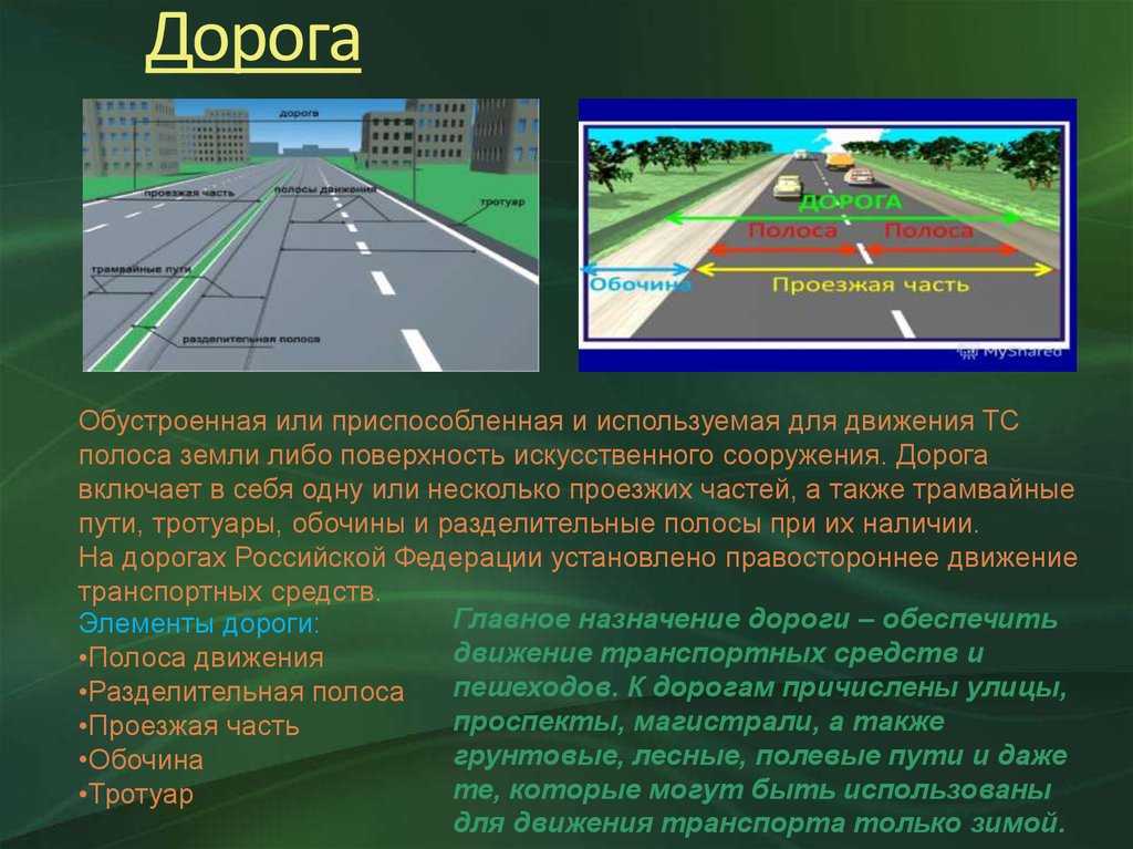 Дорога для автомобилей знак