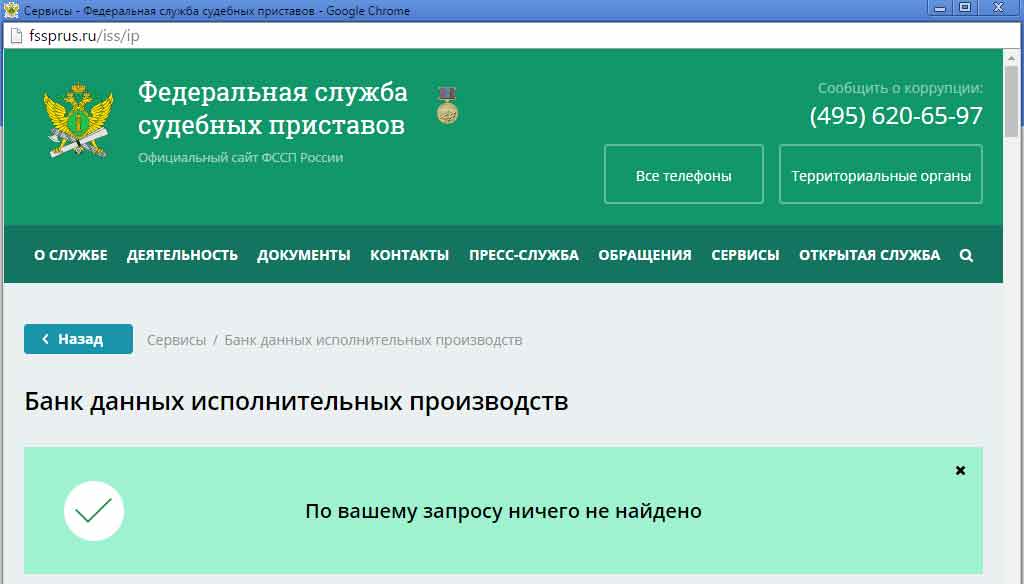 Узнайте судебную задолженность по фамилии
