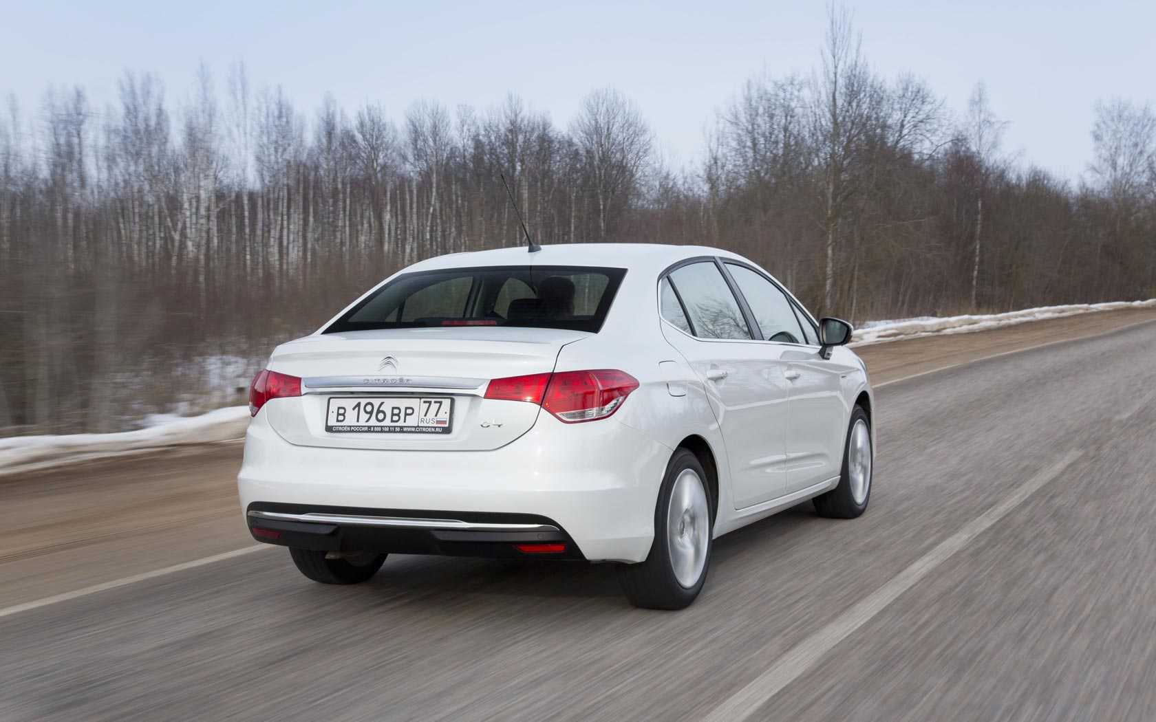 Технические характеристики citroen c4