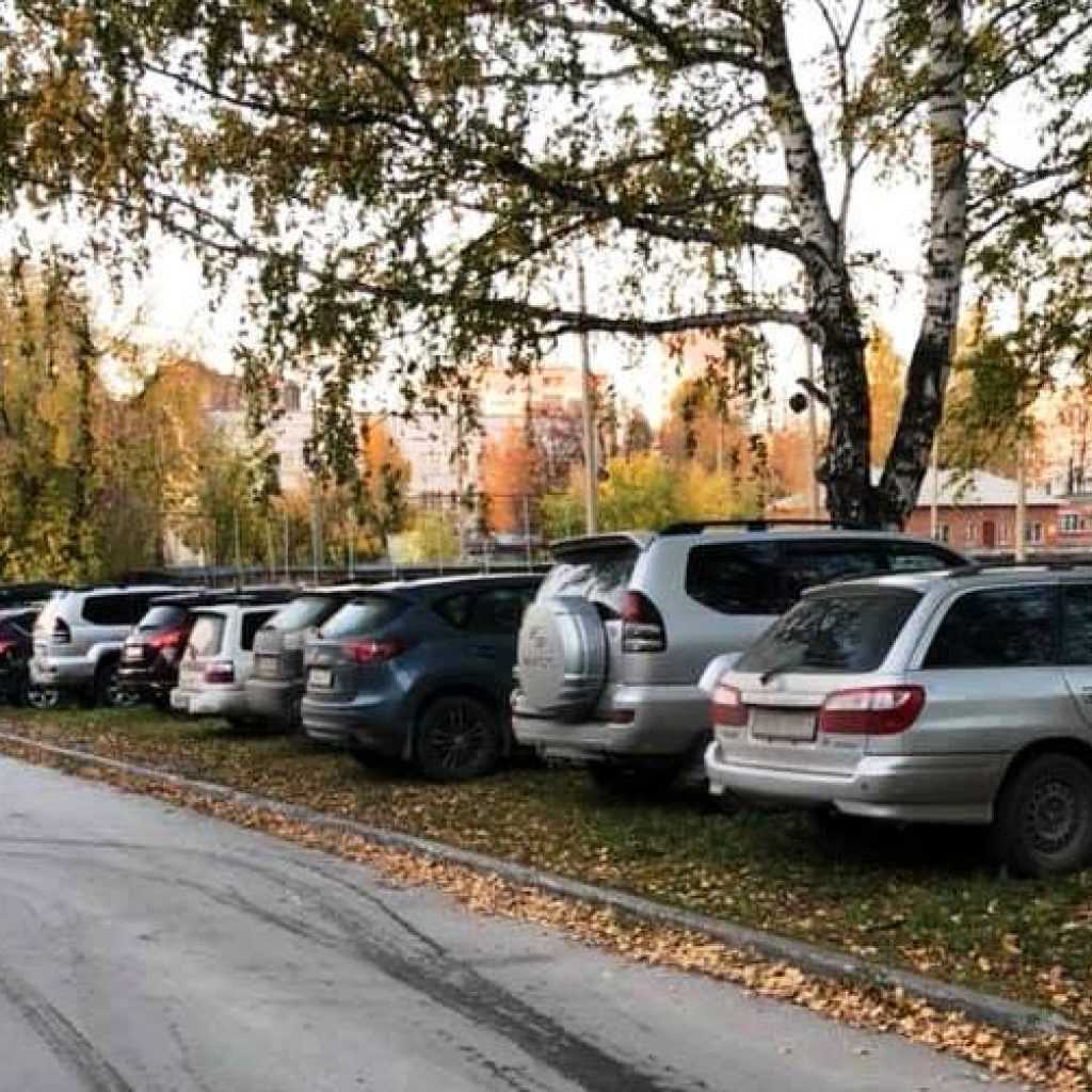 Какой штраф за парковку на газоне в 2023 году в разных городах + как оспорить