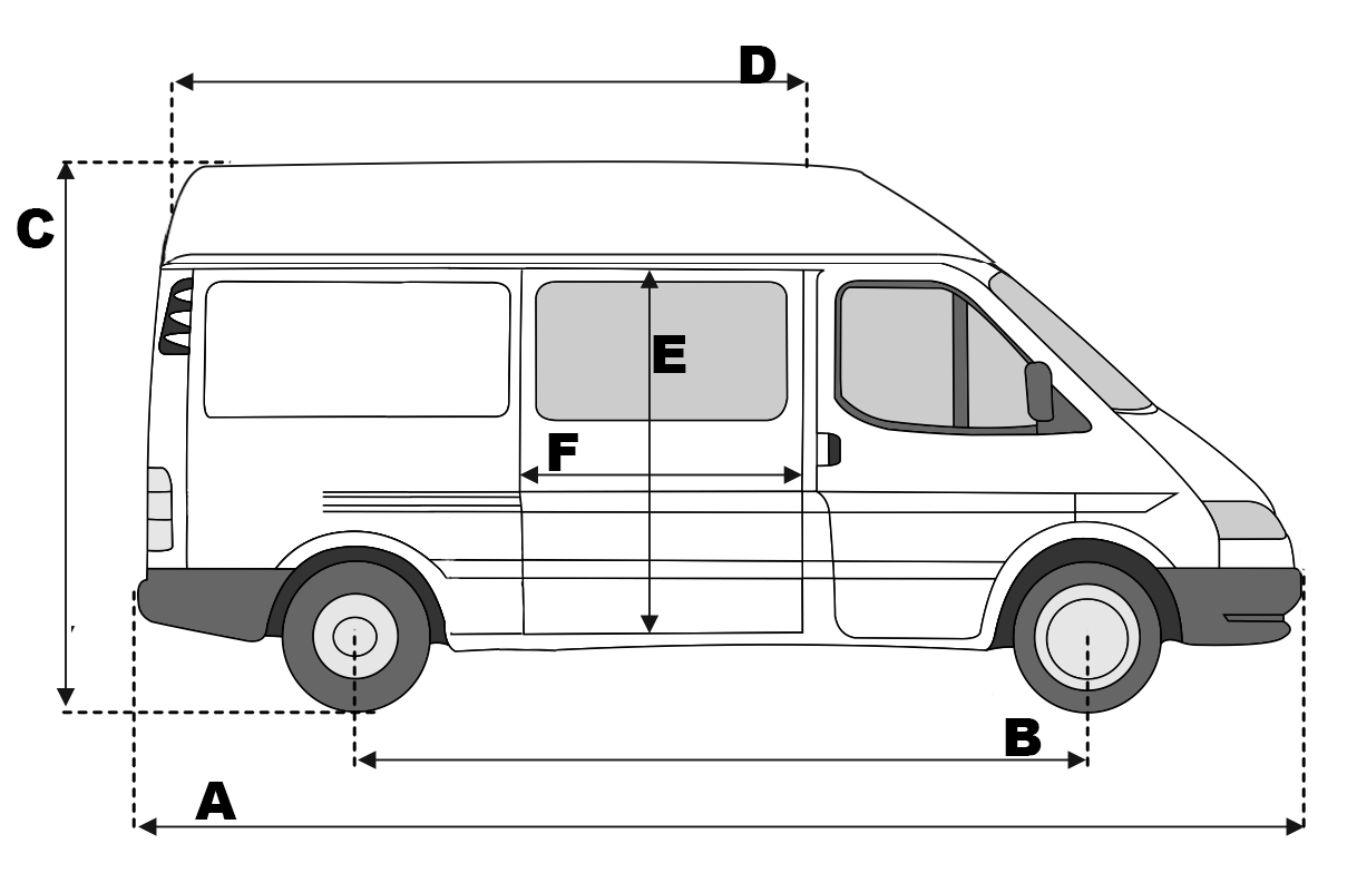 Фургон вне времениford transit van 310 base (l2h2)